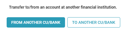 Transfer to or from another financial institution